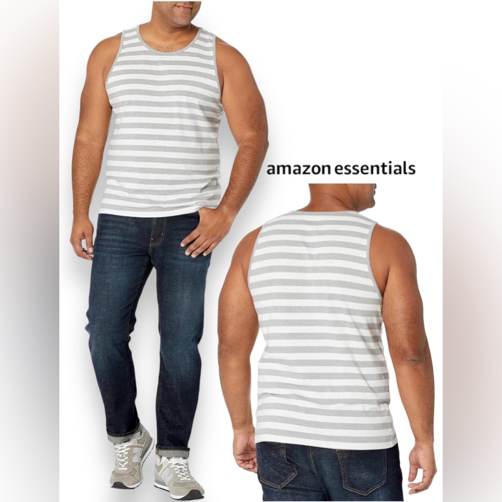 425. XL NWT Amazon Essentials Men's Slim-Fit Tank Top
